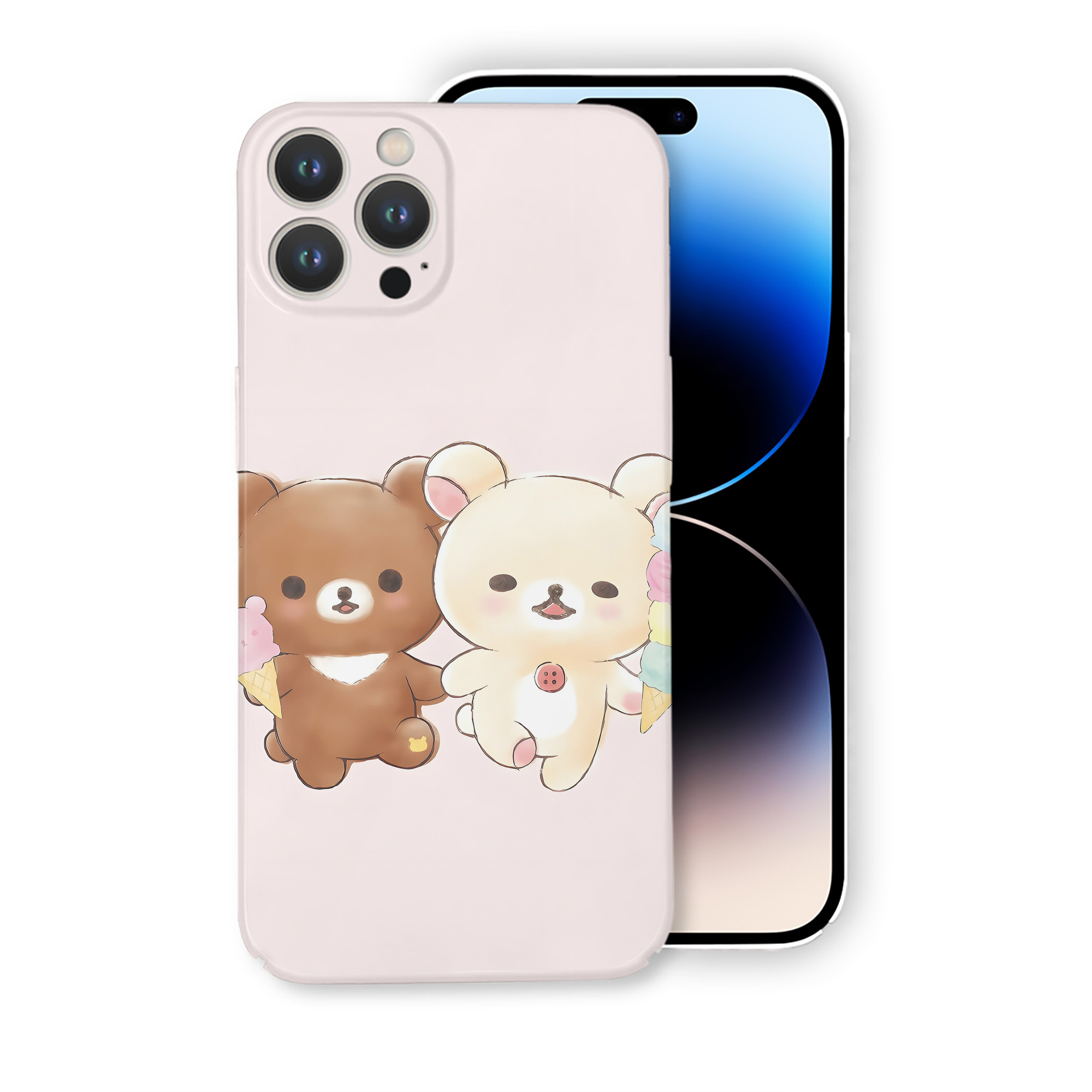 （画像用） リラックマ リラックマ キイロイトリ Rilakkuma Korilakkuma Kiiroitori 【iPhone 14シリーズ対応】ハードケース